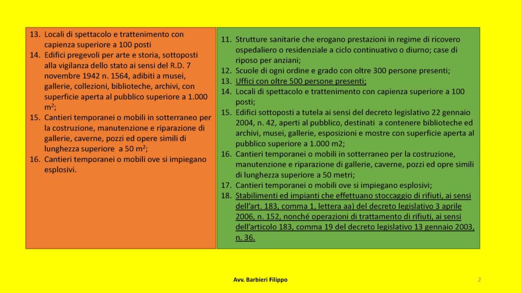 DIFFERENZE SULL’IDONEITA’ TECNICA (2)