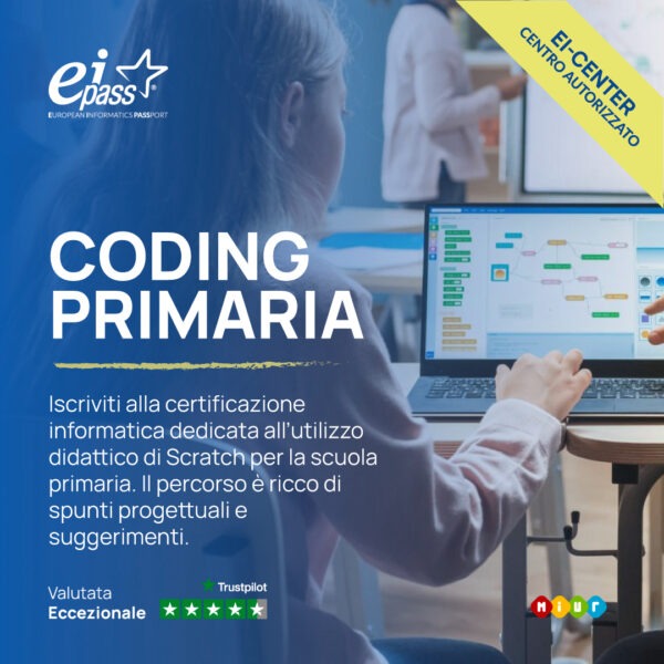 Certificazione EIPASS Coding Primaria