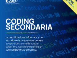 Certificazione EIPASS Coding Secondaria