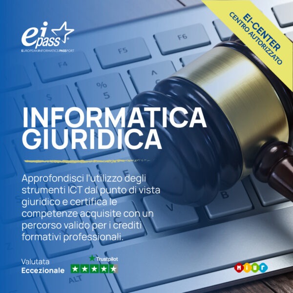 Certificazione EIPASS Informatica giuridica