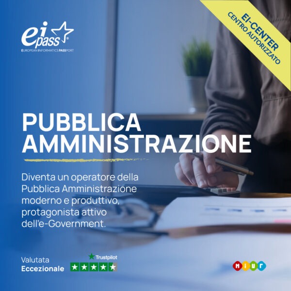 Certificazione EIPASS Pubblica Amministrazione