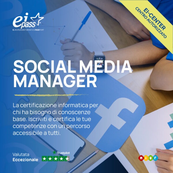 Certificazione EIPASS Social Media Manager