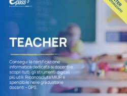 Certificazione EIPASS Teacher